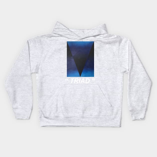 Triad Kids Hoodie by ArtbyCorey